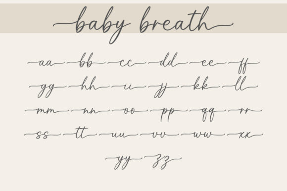 Baby Breath Font - Image 9