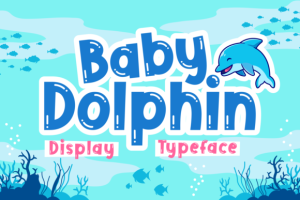 Baby Dolphin Font