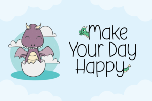 Alternative view of Baby Dragon Font