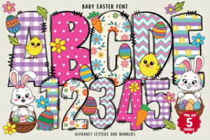 Baby Easter Font