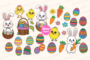 Alternative view of Baby Easter Font