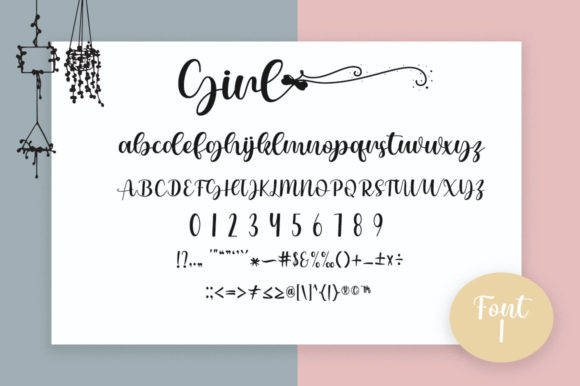 Baby Girl Font - Image 8