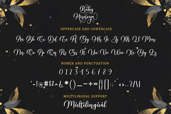 Baby Hisneya Font - Image 6