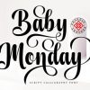 Baby Monday Font