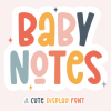 Baby Notes Font