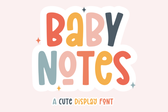 Baby Notes Font