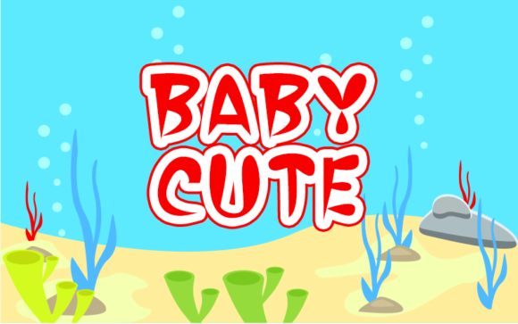 Baby Shark Font - Image 3
