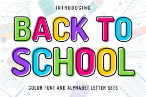 Back to School Font