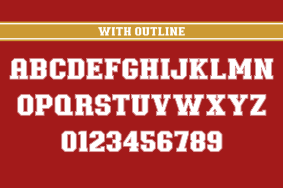 Back to University Font - Image 7