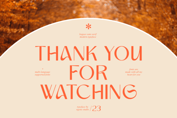 Bagoes Font - Image 9