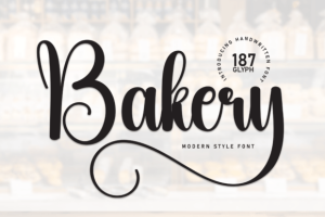 Bakery Font