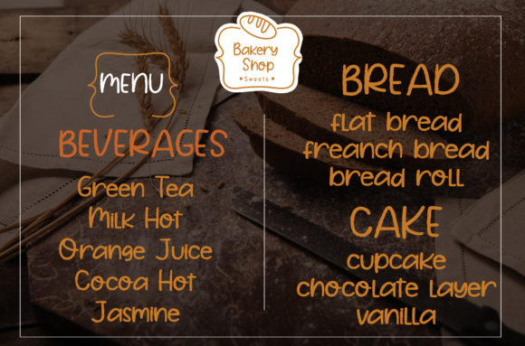Bakery Shop Font - Image 2