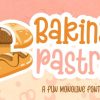 Baking Pastry Font