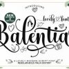 Balentia Font