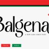 Balgena Font