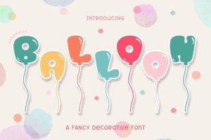 Balloon Font