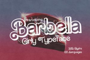 Barbella Regular Font