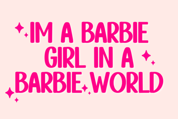 Barbie Berry Font - Image 2