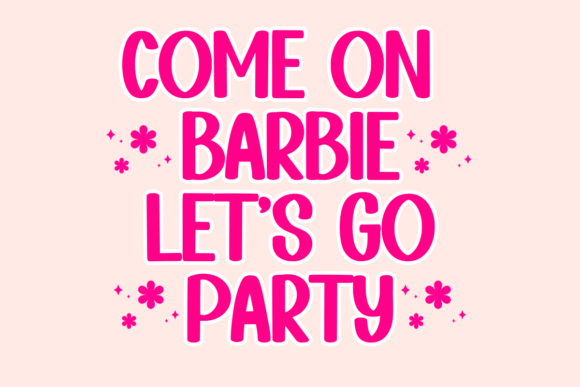 Barbie Berry Font - Image 3