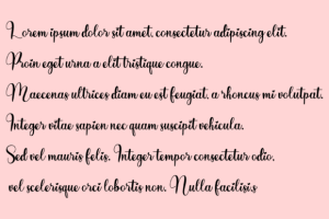 Alternative view of Barbie Font