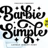Barbie Simple Font