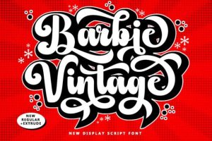Barbie Vintage Font