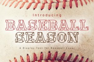 Baseball Season Font
