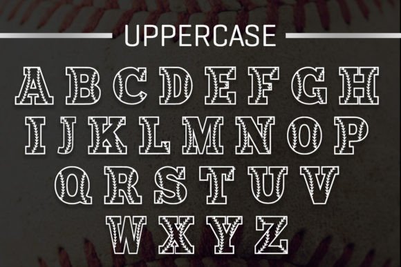 Baseball Season Font - Image 2