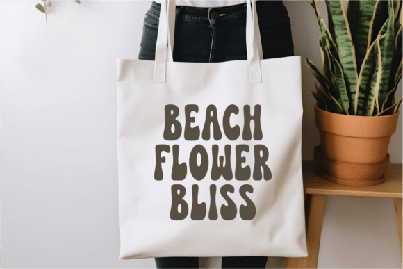 Beach Flower Font - Image 6