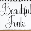Beautiful Fonts Font