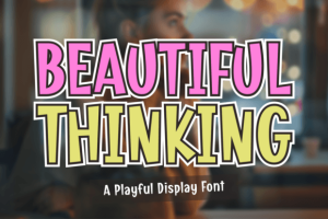Beautiful Thinking Font