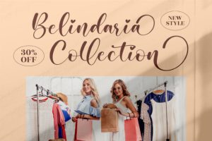 Alternative view of Beauty Brand Font