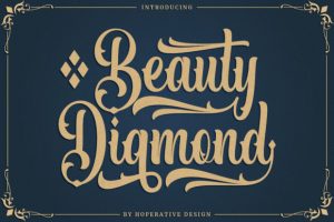 Beauty Diamond Font