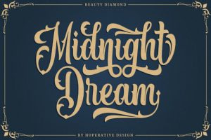 Alternative view of Beauty Diamond Font