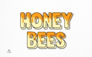 Alternative view of Bee Bundle Font
