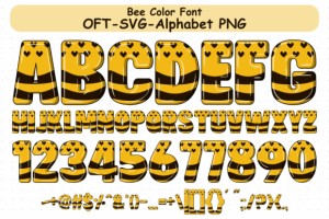 Alternative view of Bee Font
