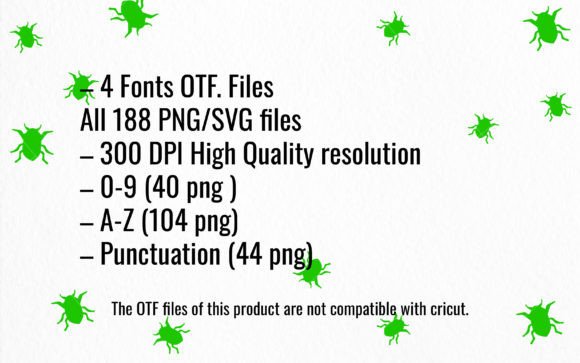 Beetljuice Army Bundle Font - Image 9