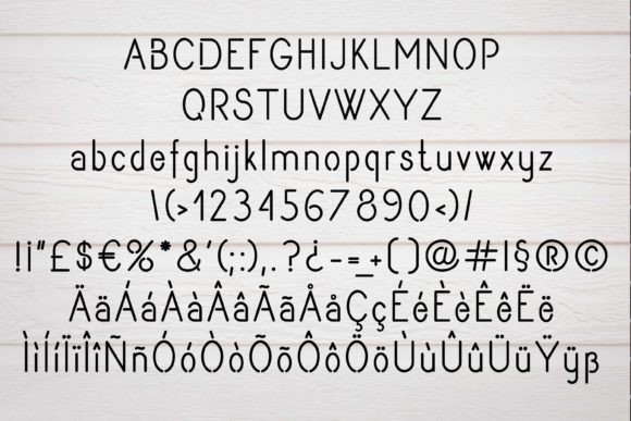 Begab Stencil Font - Image 2