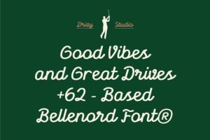 Alternative view of Bellenord Font