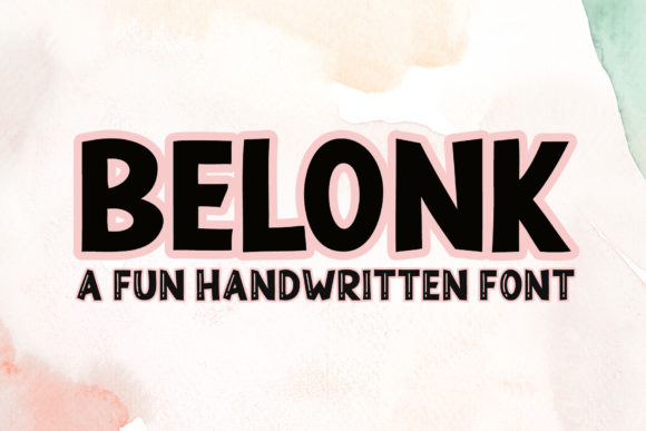 Belonk Font