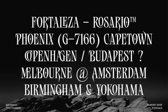 Bemore Serif Font - Image 2