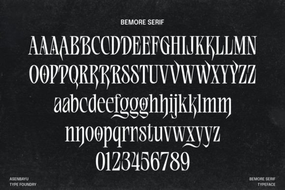 Bemore Serif Font - Image 6
