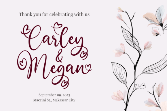 Beside Script Font - Image 2