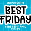 Best Friday Font