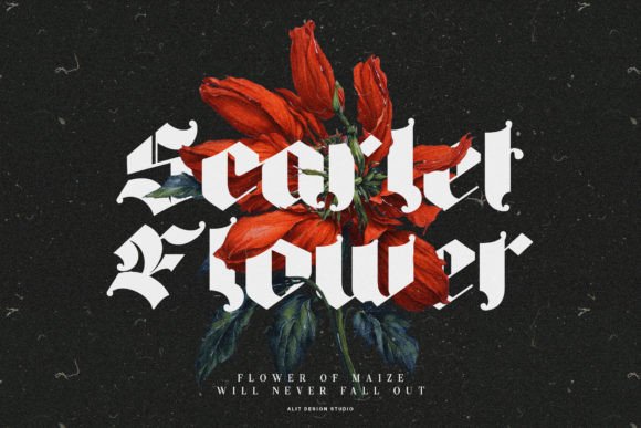 Big Fat Gothic Font - Image 4