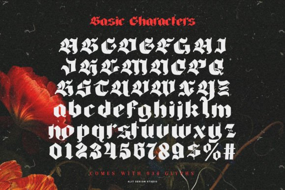 Big Fat Gothic Font - Image 6