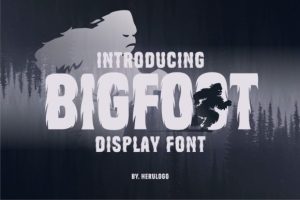 Bigfoot Font