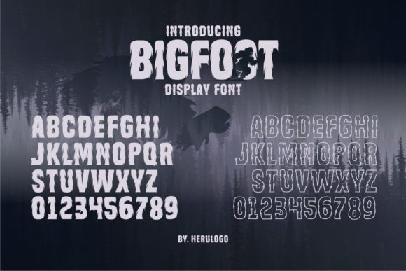 Bigfoot Font - Image 6