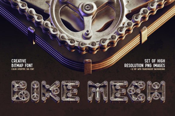 Bike Mech Font - Image 2