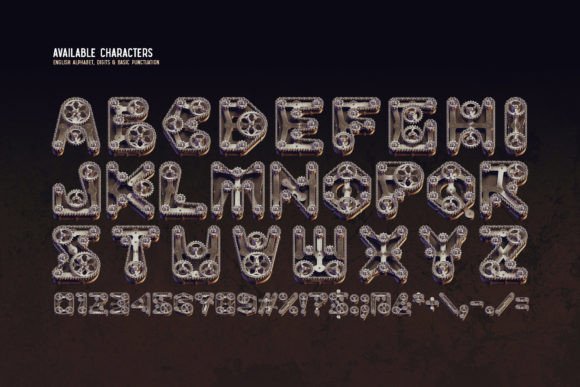 Bike Mech Font - Image 5